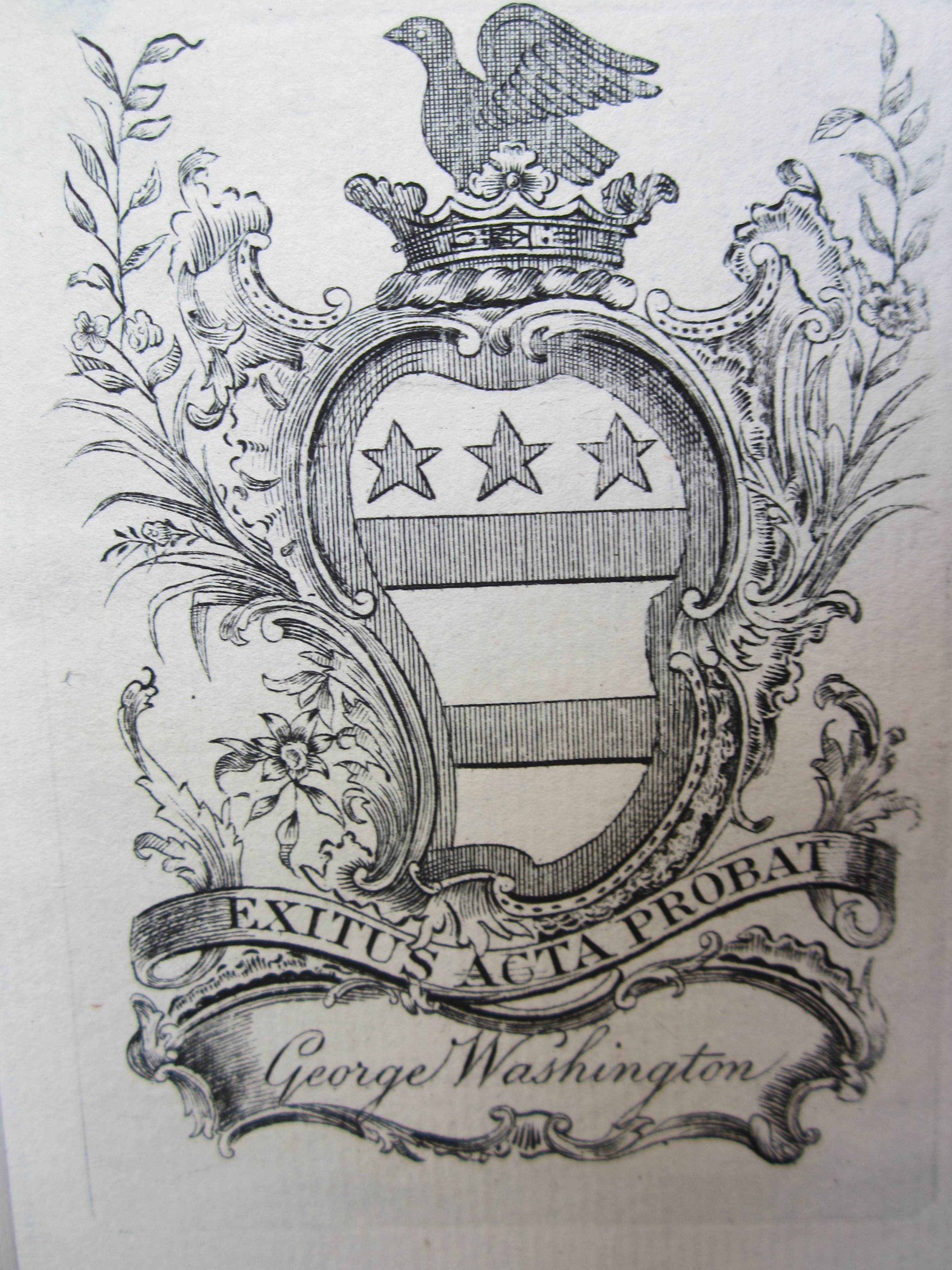 Washington's bookplate