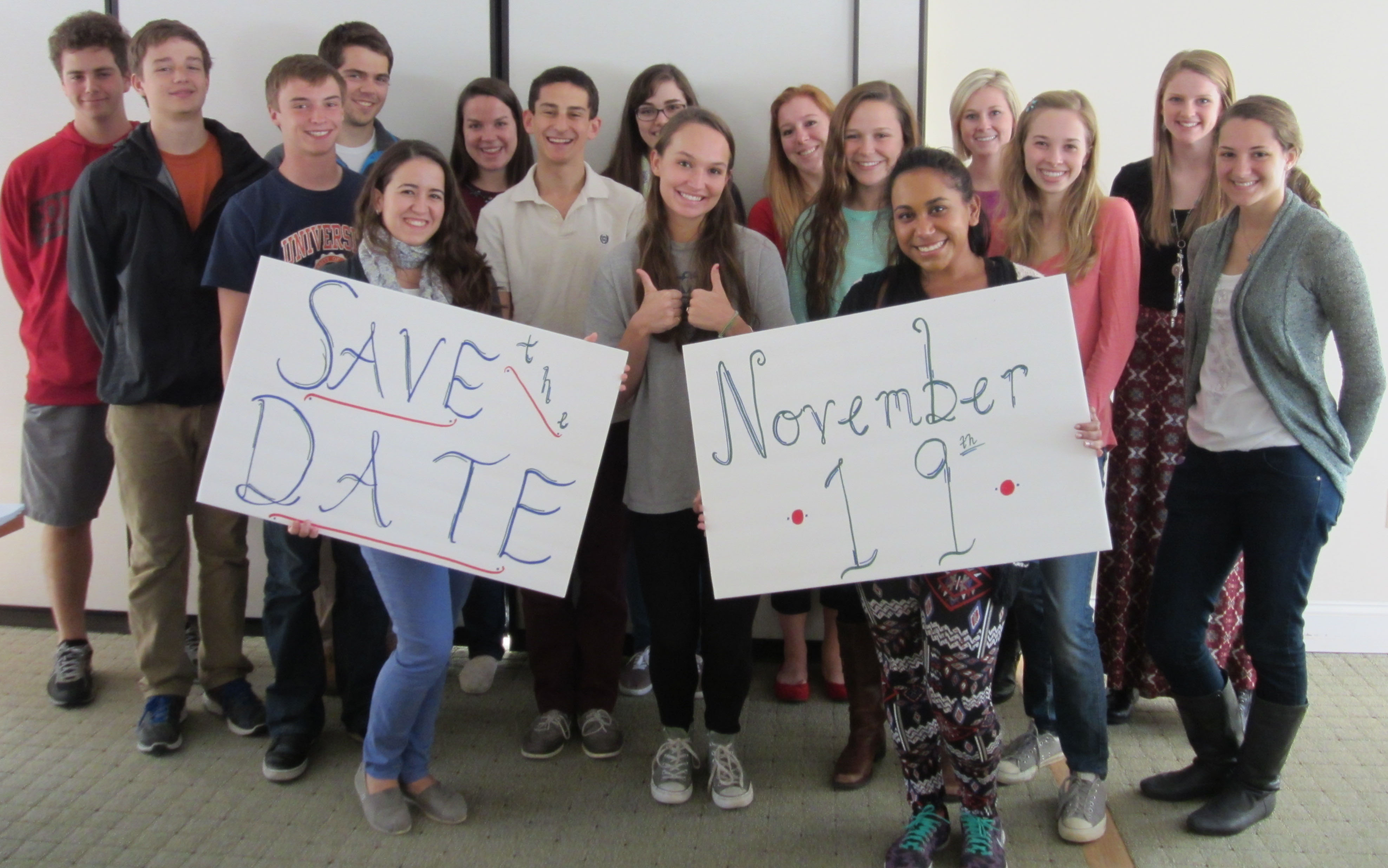 "Save the Date," Fall 2014. (Photograph by Caroline Newcomb)