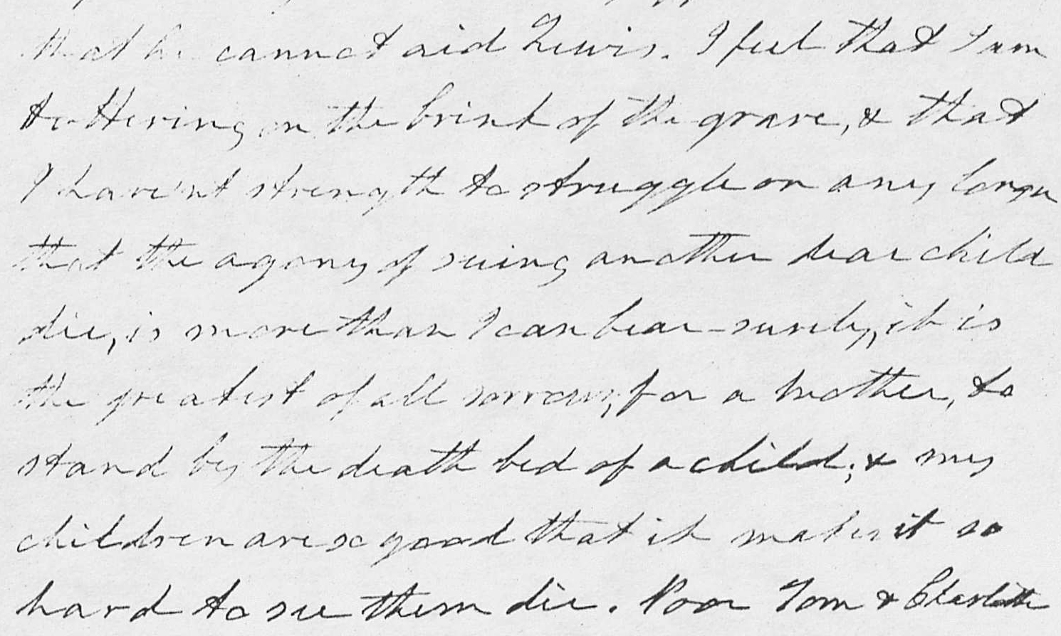 Detail of copy of letter from Jane Hollins Nicholas Randolph to her cousin Mary, November 15, 1870. (MSS 9828. Image by Petrina Jackson)