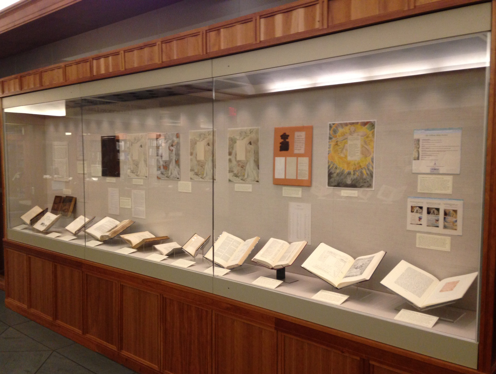 Part II of the exhibition: "Envisioning William Blake."