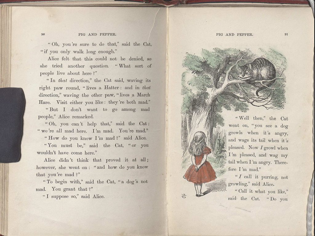 Illustrations from Alice in Wonderland