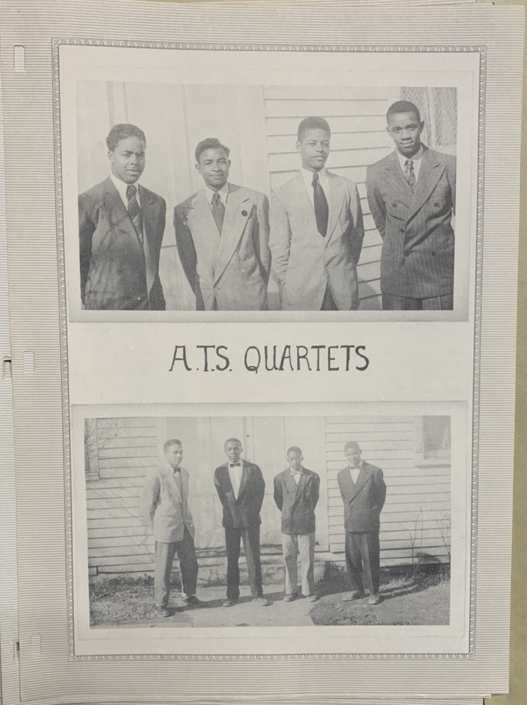Albemarle Training School Quartets